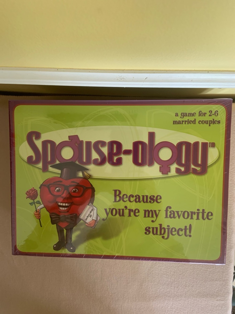 Spouse-ology Party Board Game - New Factory Sealed 2006